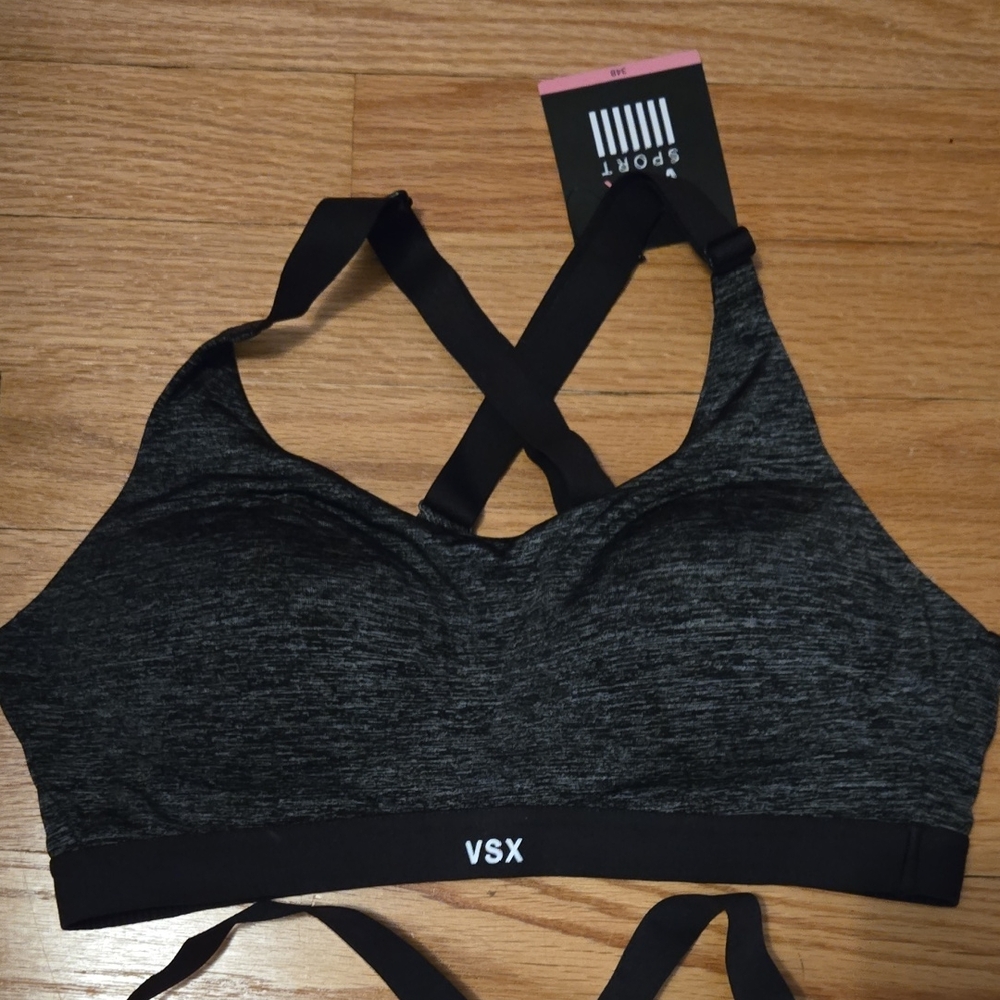 VSX Dark Gray Sports Bra
